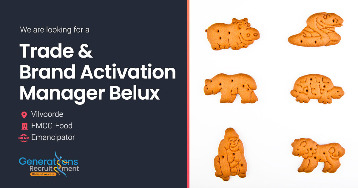 Trade & Brand Activation Manager Belux I FMCG-FOOD